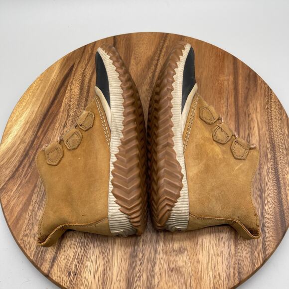 Sorel Out N About Boots Womens Size 9.5 Brown Leather Casual Comfort Duck Bootie - Picture 6 of 8